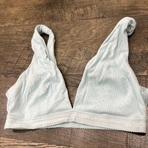 Victorias Secret Cotton Baby Blue Bralette